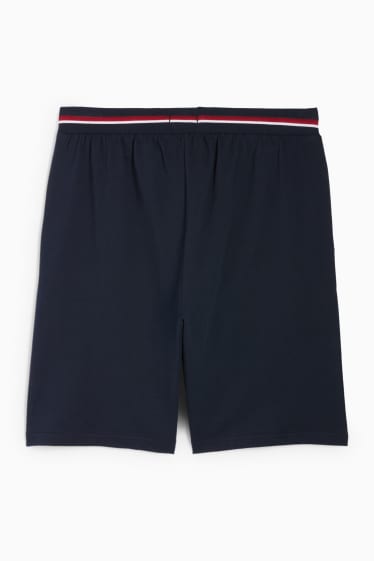 Heren - Pyjamabroek - donkerblauw