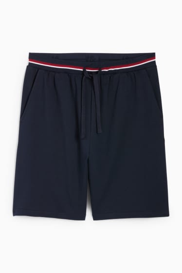 Heren - Pyjamabroek - donkerblauw