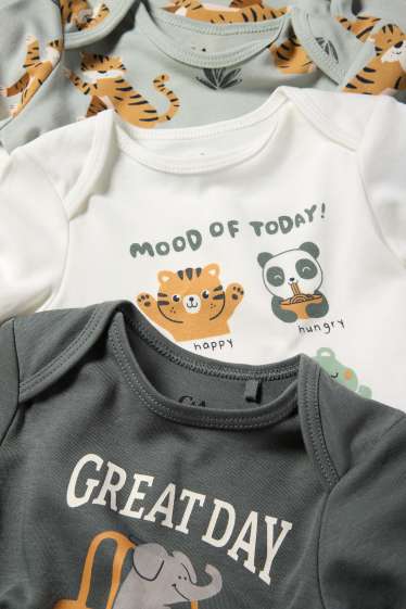 Baby: jongens - Babyrompertje - groen