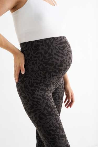 Donna - Confezione da 2 - leggings premaman - nero