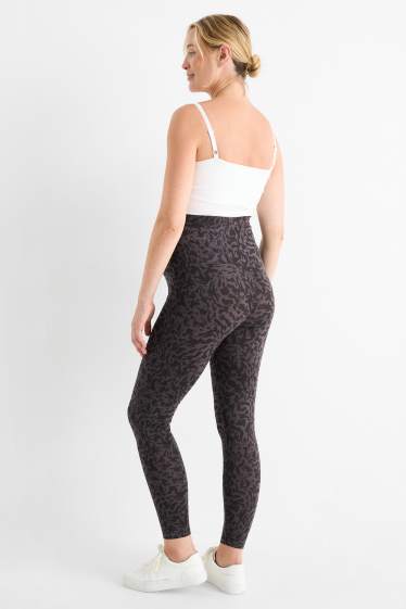 Donna - Confezione da 2 - leggings premaman - nero
