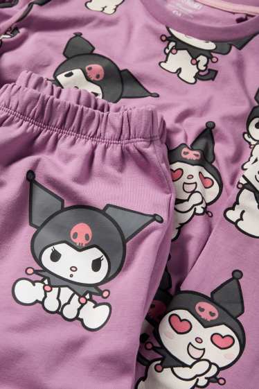 Kinderen: meisjes - Kuromi - pyjama - 2-delig - paars