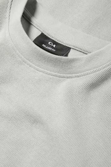Bărbați - Tricou - relaxed fit - gri