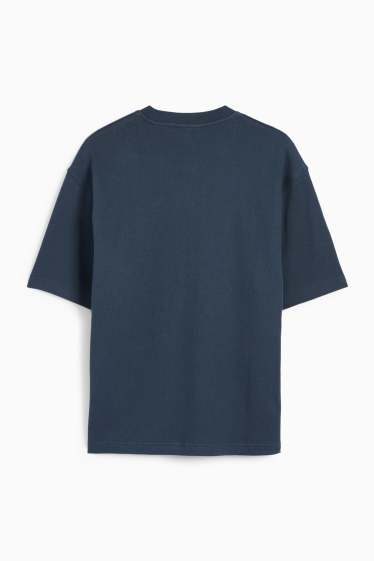 Herren - T-Shirt - Relaxed Fit - dunkelblau