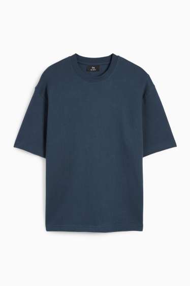 Herren - T-Shirt - Relaxed Fit - dunkelblau