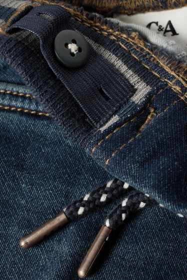 Kinderen: jongens - Slim jeans - jeansdonkerblauw