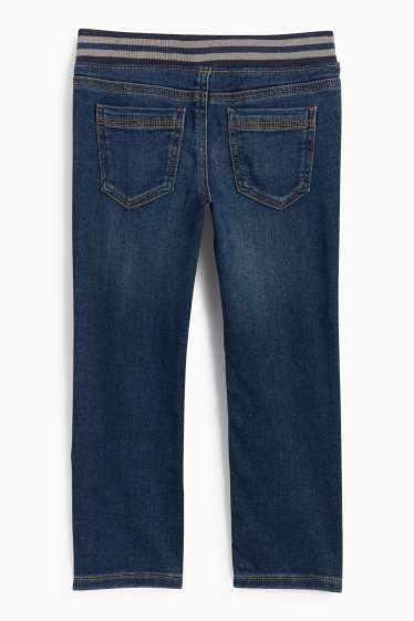 Kinderen: jongens - Slim jeans - jeansdonkerblauw
