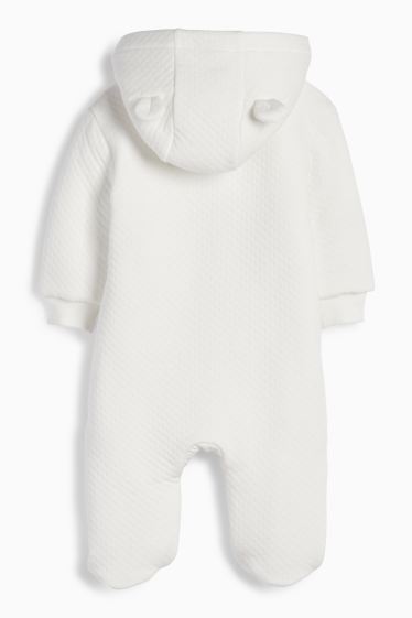 Unisex - Winnie Puuh - Baby-Overall - strukturiert - weiß