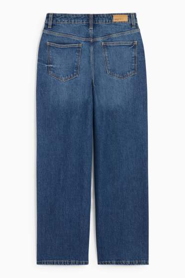 Kinder Mädchen - Wide Leg Jeans - jeansblau