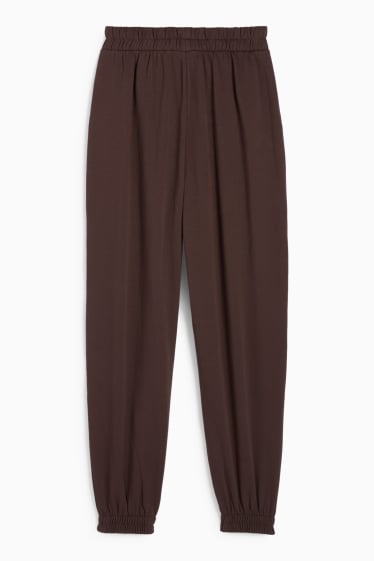 Women - Joggers - dark brown