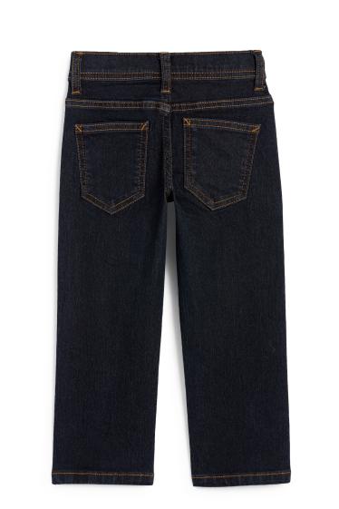 Kinderen: jongens - Straight jeans - jeansdonkerblauw