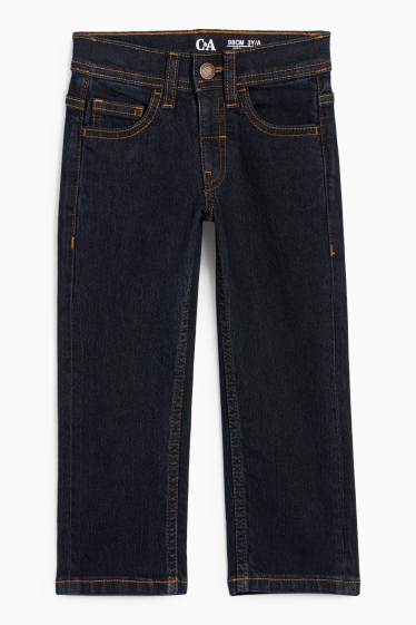 Kinderen: jongens - Straight jeans - jeansdonkerblauw