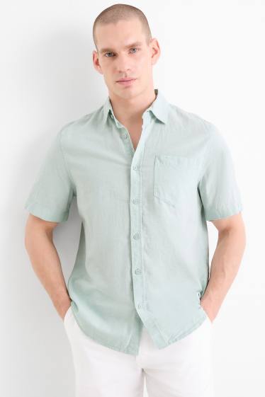 Herren - Hemd - Regular Fit - Kent - mintgrün