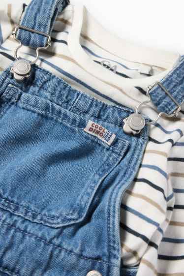 Baby Jungen - Baby-Outfit - 2 teilig - blau