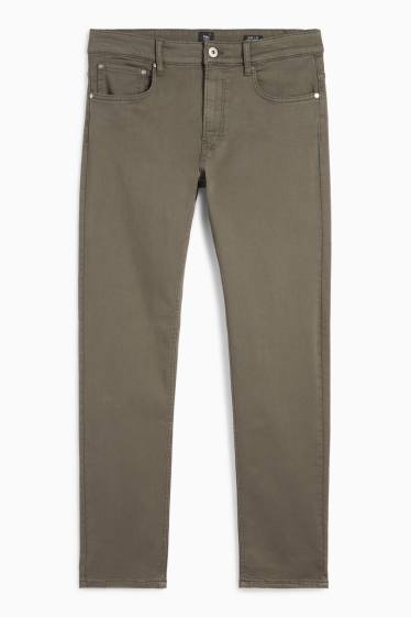 Herren - Slim Jeans - Flex Jog Denim - LYCRA® - dunkelgrün