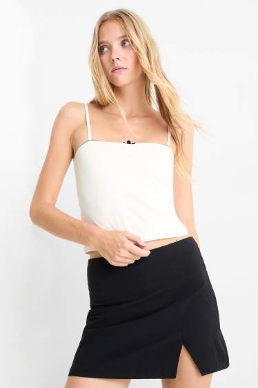 Damen - Top - weiss