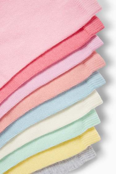 Kinder Mädchen - Multipack 10er - Socken - rosa