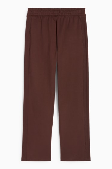 Dona - Pantalons de xandall - marró fosc