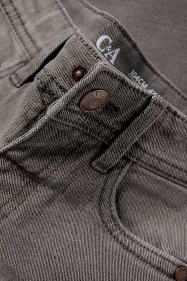 Kinder Buben - Straight Jeans - jeansgrau