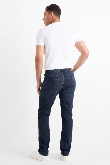 Herren - Straight Jeans - LYCRA® - dunkeljeansblau