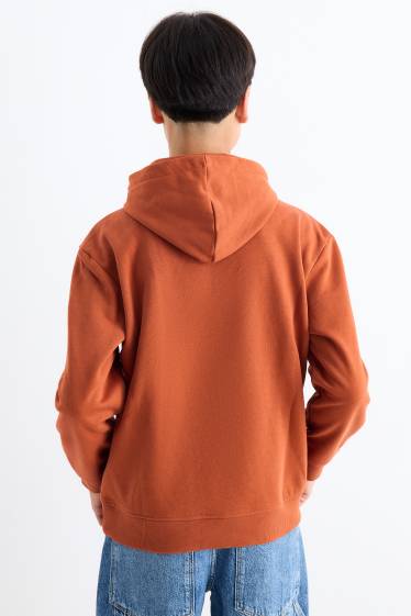Enfants garçons - Lot de 2 - jeux vidéo et tigre - sweat à capuche - noir
