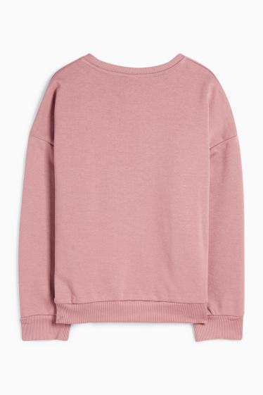 Bambine - Felpa - rosa scuro