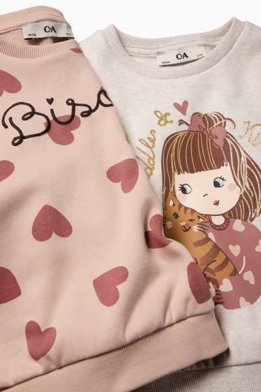 Children Girls - Sweatshirt - rose