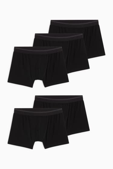 Herren - Multipack 5er - Trunks - schwarz