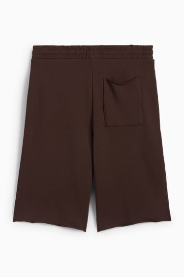 Herren - Sweatshorts - dunkelbraun