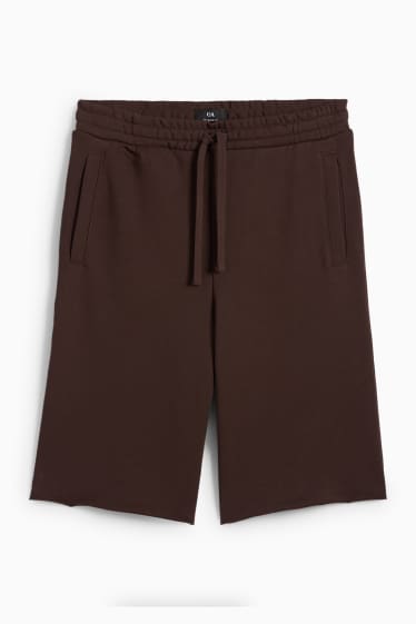 Herren - Sweatshorts - dunkelbraun