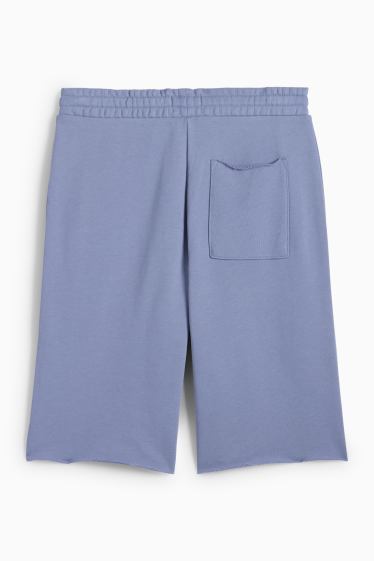 Herren - Sweatshorts - hellblau