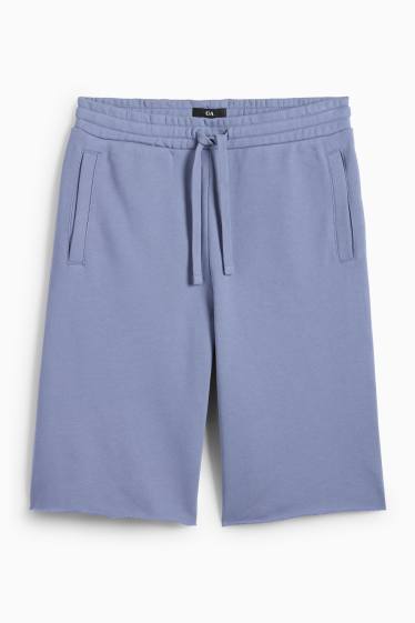 Herren - Sweatshorts - hellblau
