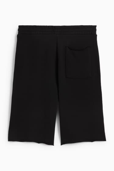Herren - Sweatshorts - schwarz