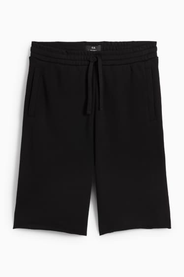 Herren - Sweatshorts - schwarz
