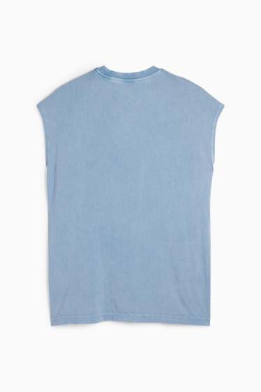Herren - Tank Top - hellblau
