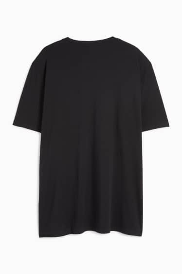 Herren - T-Shirt - Regular Fit - Peanuts - schwarz