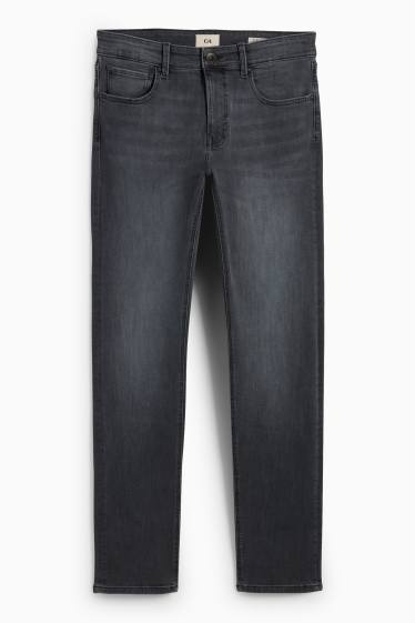 Men - Slim jeans - LYCRA® - denim-gray