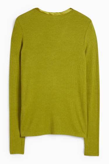Damen - Strickjacke - grün
