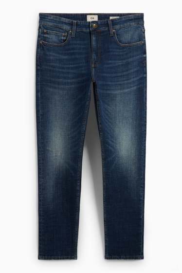 Men - Slim tapered jeans - LYCRA® - denim-dark blue