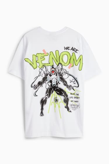 Kinder Jungen - Venom - Kurzarmshirt - weiss