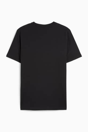 Herren - T-Shirt - Regular Fit - Peanuts - schwarz