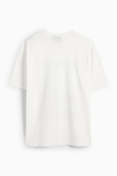 Herren - T-Shirt - Relaxed Fit - Pink Floyd - weiß