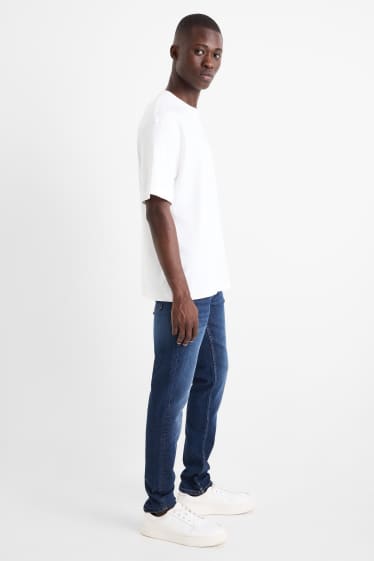 Home - Skinny jeans - LYCRA® - texà blau fosc