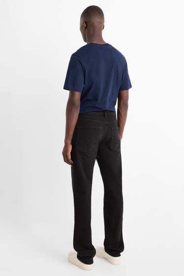 Men - Straight jeans - LYCRA® - denim-dark gray