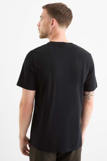 Herren - T-Shirt - Regular Fit - Peanuts - schwarz