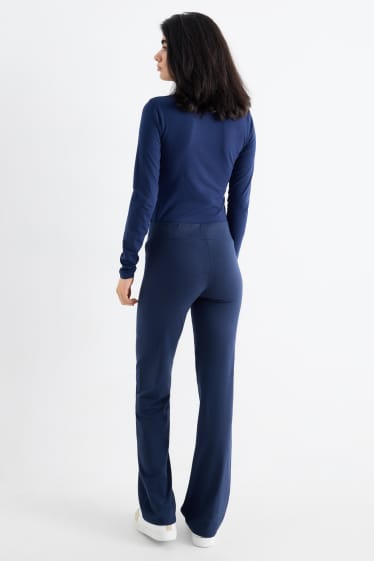 Dames - Basic legging - donkerblauw