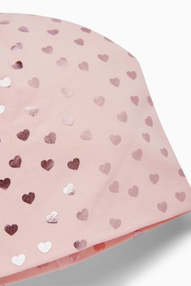 Children Girls - Beanie - patterned - rose