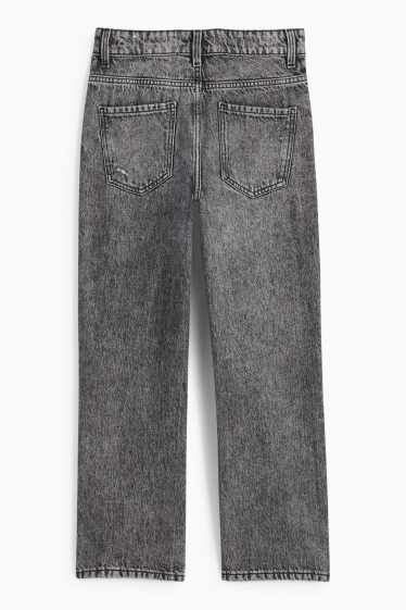 Děti - chlapci - Relaxed jeans - džíny - šedé