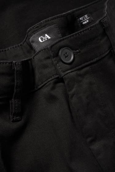 Herren - Chino - Regular Fit - schwarz