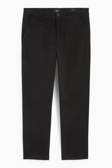 Herren - Chino - Regular Fit - schwarz